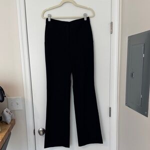 Ann Taylor Black High Rise Trouser Pant, size 2.